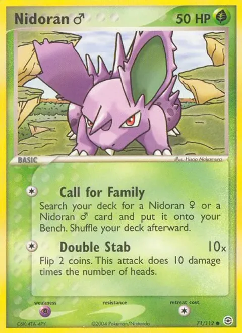 Nidoran [M] [Call for Family | Double Stab]