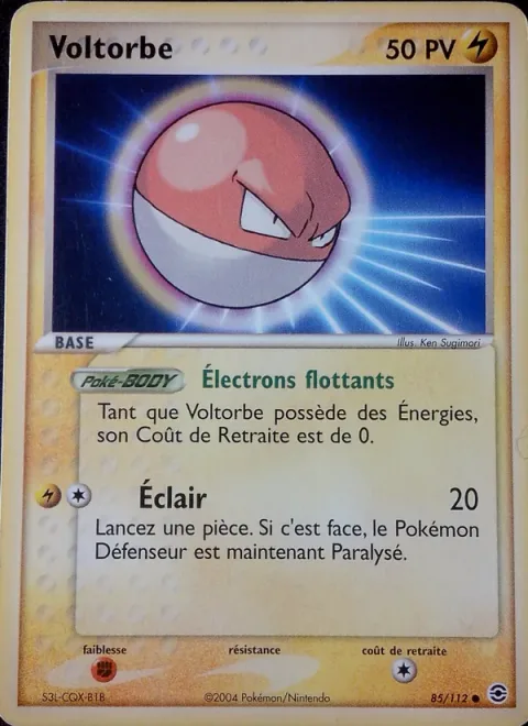 Voltorb [Floating Electrons | Thundershock]