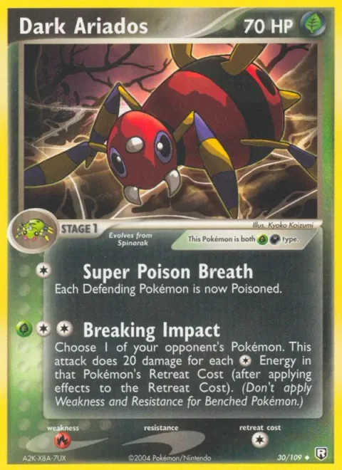Dark Ariados [Super Poison Breath | Breaking Impact]