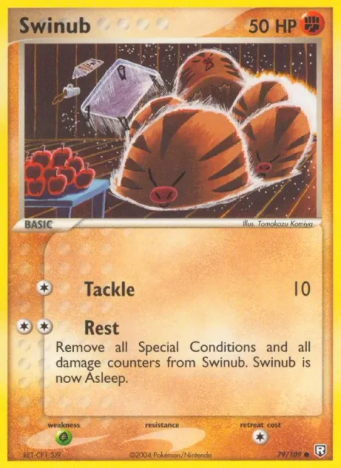 Swinub [Tackle | Rest]