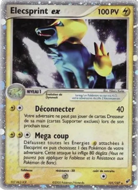 Manectric ex [Disconnect | Mega Shot]