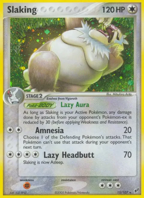 Slaking [Lazy Aura | Amnesia | Lazy Headbutt]