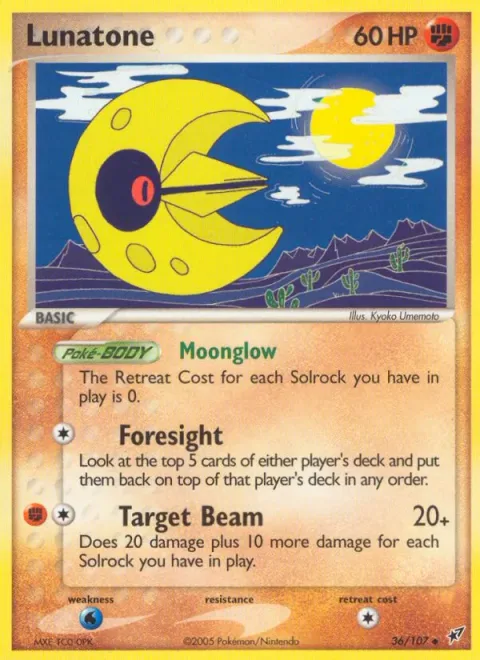Lunatone [Moonglow | Foresight | Target Beam]