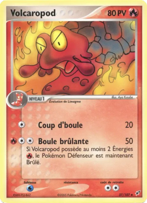 Magcargo [Headbutt | Burning Ball]