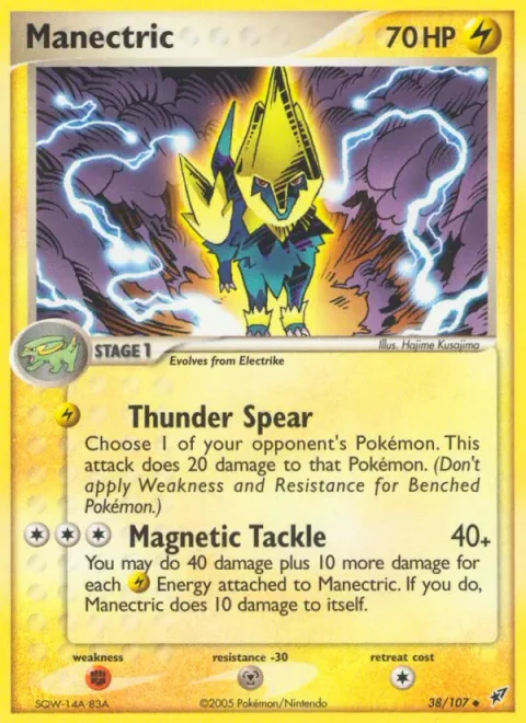 Manectric [Thunder Spear | Magnetic Tackle]