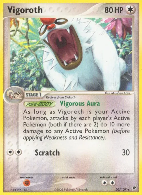Vigoroth [Vigorous Aura | Scratch]
