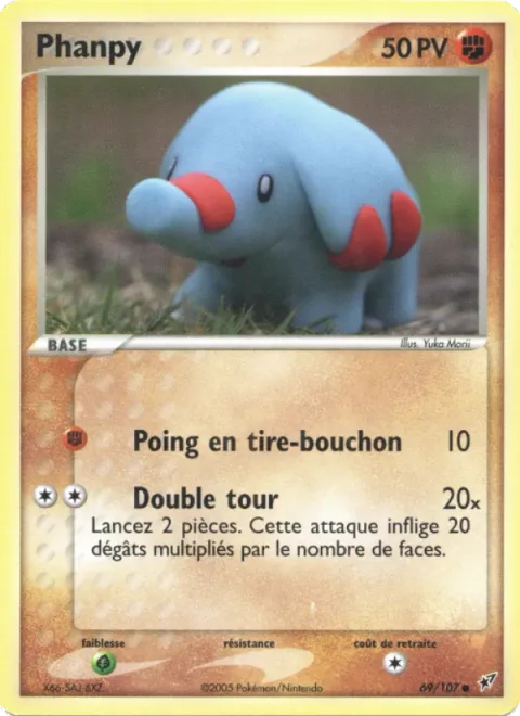 Phanpy [Corkscrew Punch | Double Spin]
