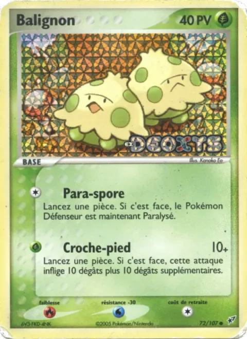 Shroomish [Stun Spore | Trip Over]