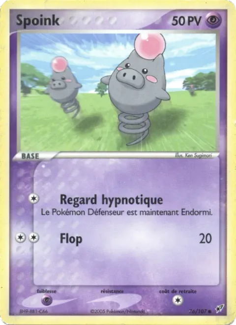 Spoink [Hypnotic Gaze | Flop]
