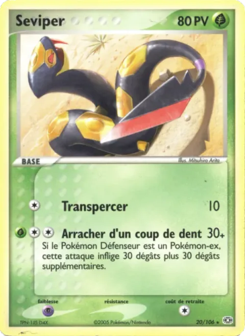 Seviper [Pierce | Bite Off]