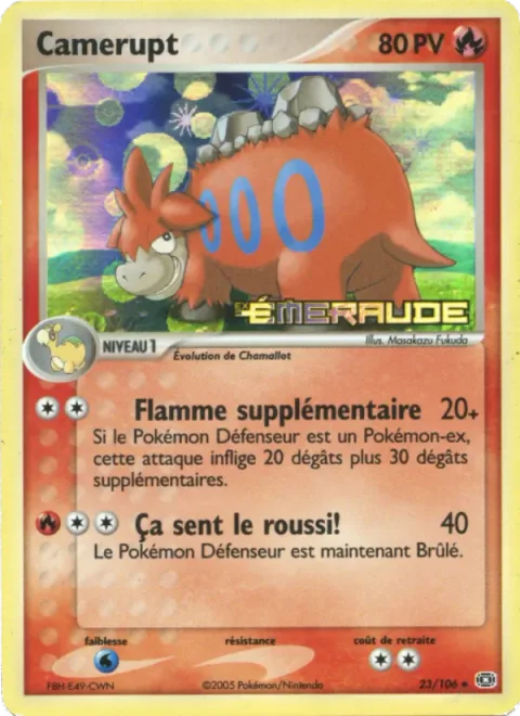 Camerupt [Extra Flame | Super Singe]