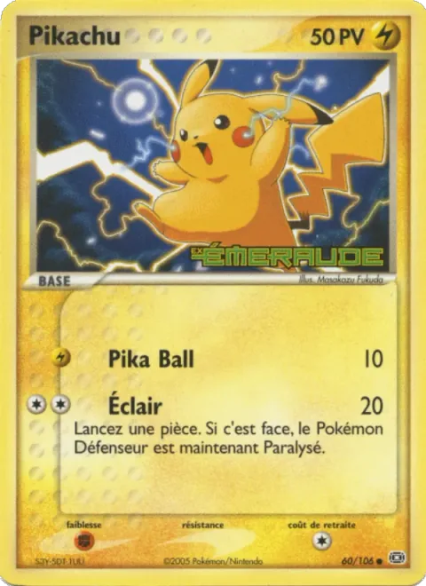Pikachu [Pika Ball | Thundershock]