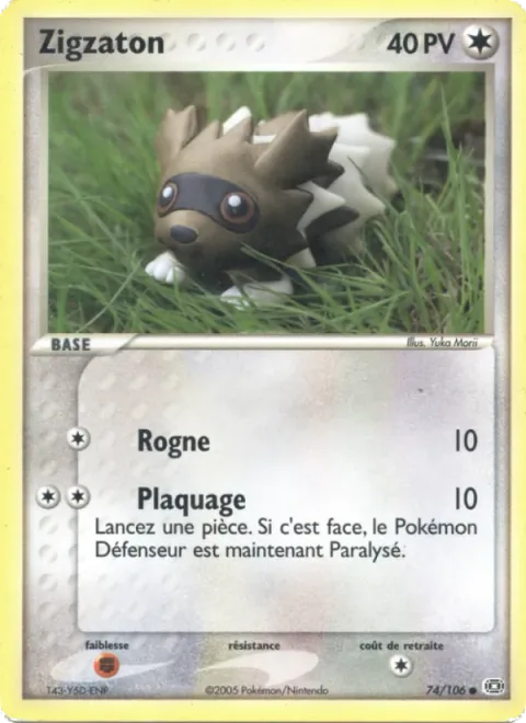 Zigzagoon [Gnaw | Body Slam]