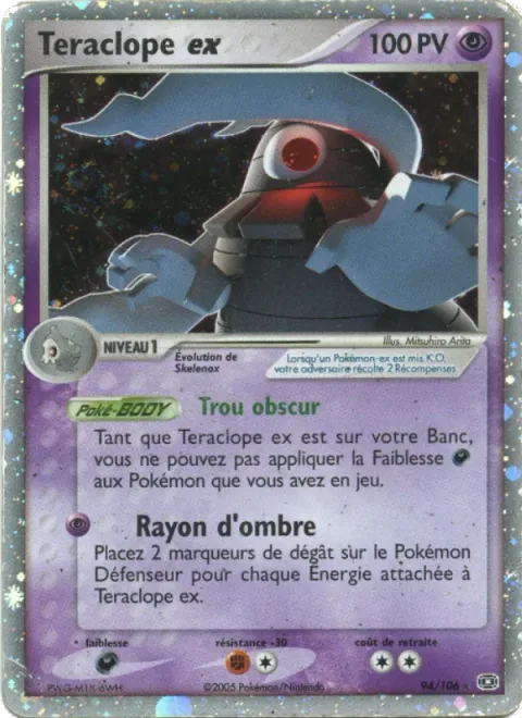 Dusclops ex [Dark Hole | Shadow Beam]