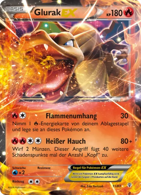 Charizard EX [Flame Cloak | Burning Breath]