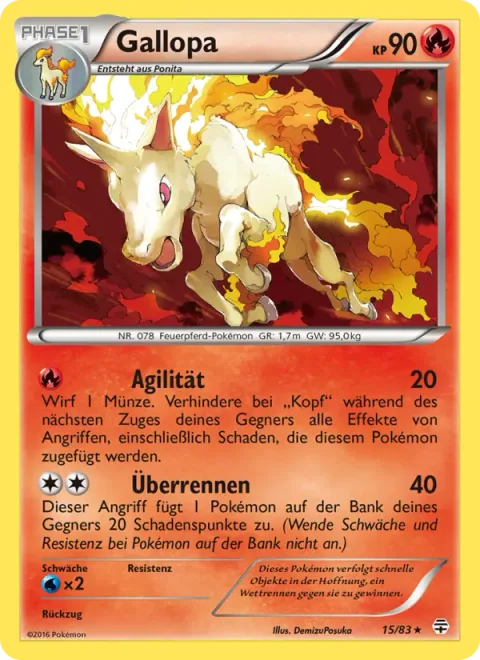 Rapidash [Agility | Overrun]