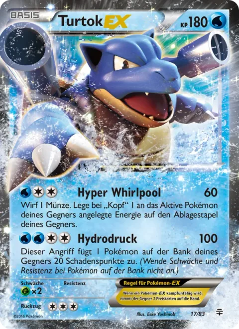 Blastoise EX [Hyper Whirlpool | Hydro Press]