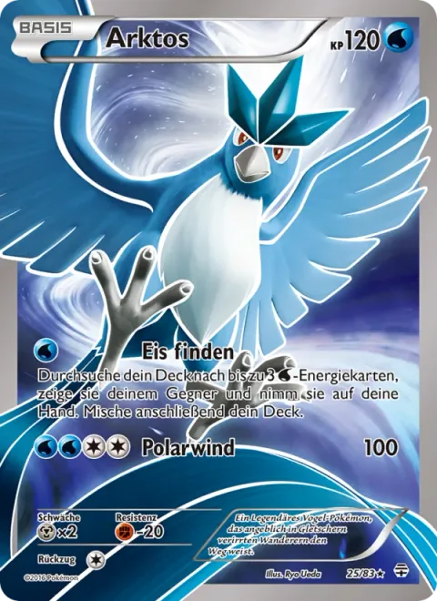 Articuno [Find Ice | Freezing Wind]