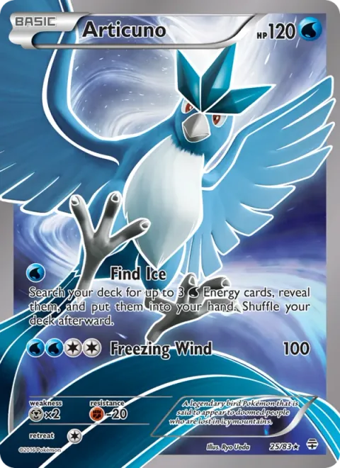 Articuno [Find Ice | Freezing Wind]