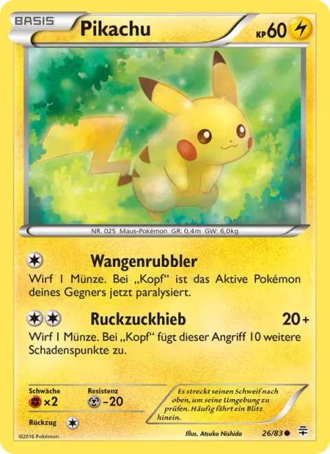 Pikachu [Nuzzle | Quick Attack]