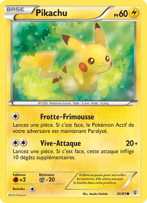 Pikachu [Nuzzle | Quick Attack]