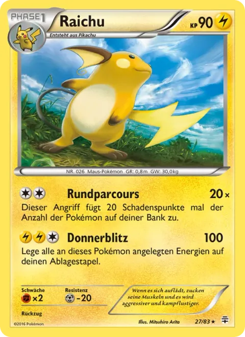 Raichu [Circle Circuit | Thunderbolt]