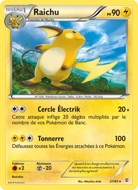 Raichu [Circle Circuit | Thunderbolt]