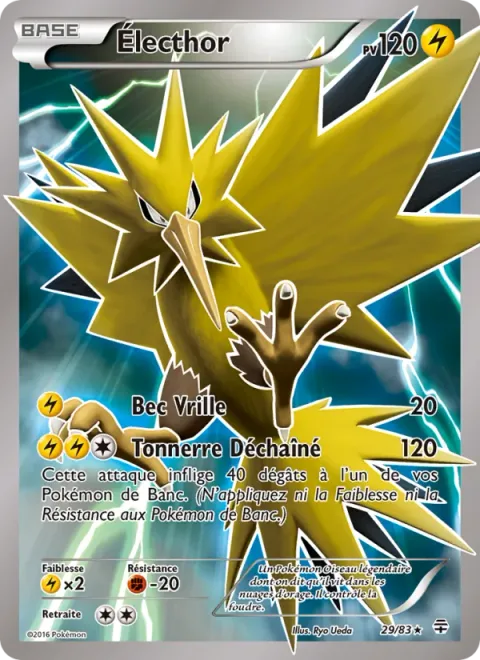 Zapdos [Drill Peck | Raging Thunder]
