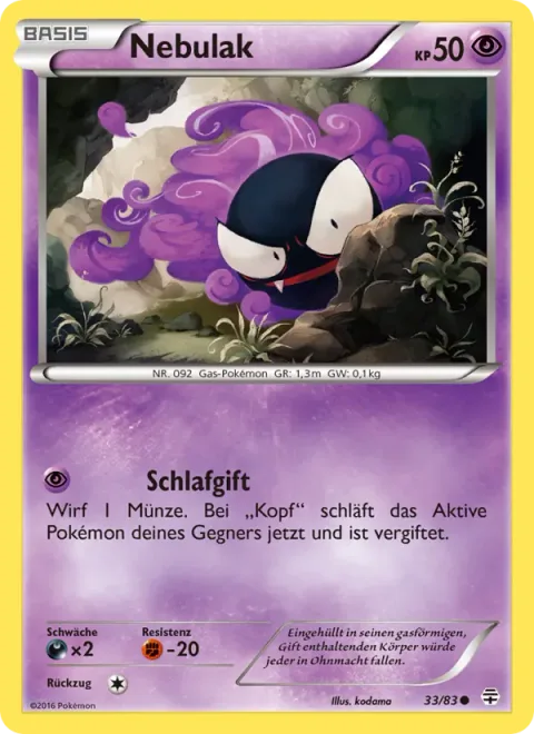 Gastly [Sleep Poison]
