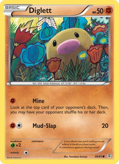 Diglett [Mine | Mud Slap]