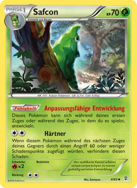 Metapod [Adaptive Evolution | Harden]