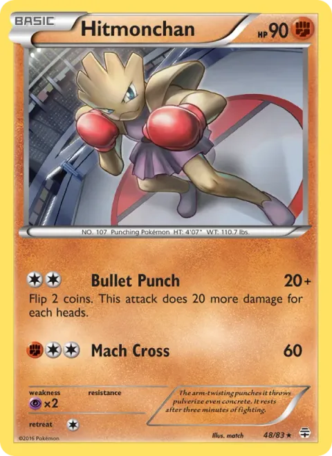 Hitmonchan [Bullet Punch | Mach Cross]