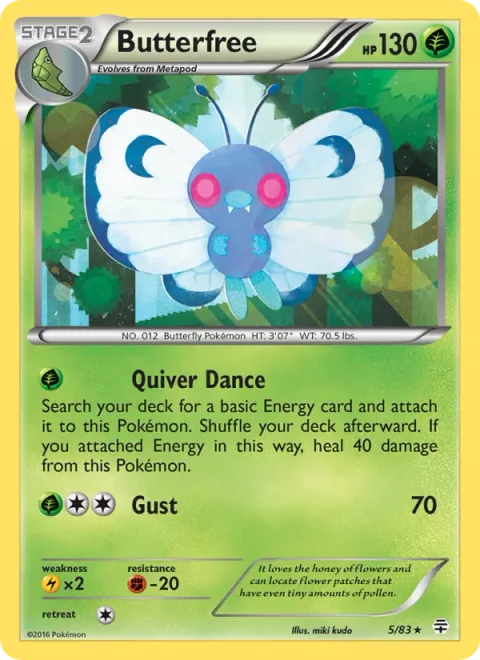 Butterfree [Quiver Dance | Gust]