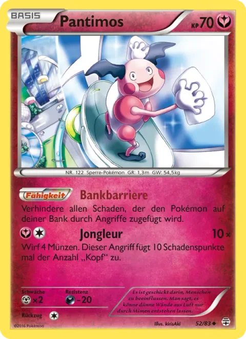 Mr. Mime [Bench Barrier | Juggling]