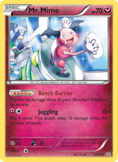 Mr. Mime [Bench Barrier | Juggling]