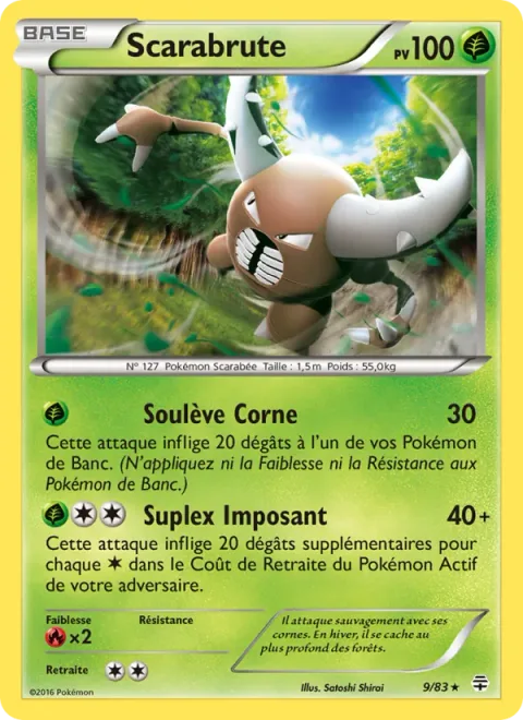 Pinsir [Overhead Throw | Heavy Suplex]