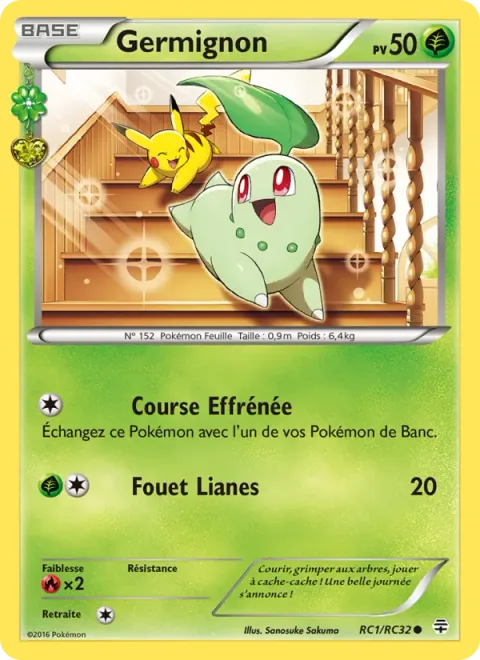 Chikorita [Run Around | Vine Whip]