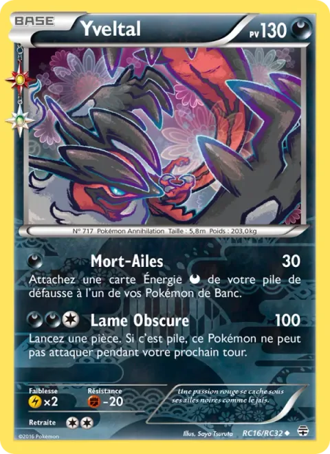 Yveltal [Oblivion Wing | Darkness Blade]