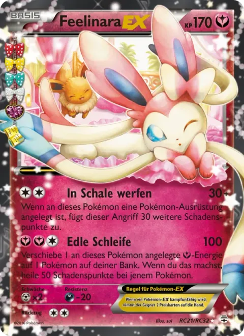 Sylveon EX [Dress Up | Precious Ribbon]