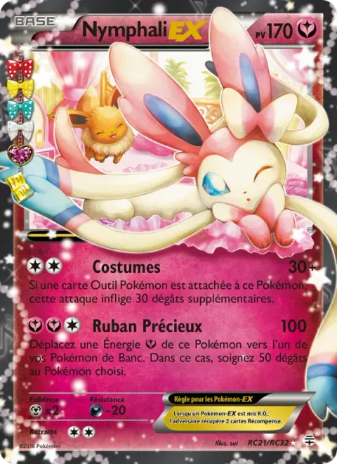 Sylveon EX [Dress Up | Precious Ribbon]