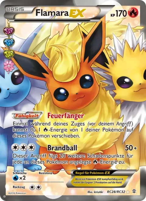 Flareon EX [Flash Fire | Blaze Ball]