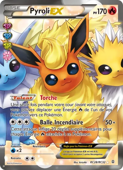 Flareon EX [Flash Fire | Blaze Ball]