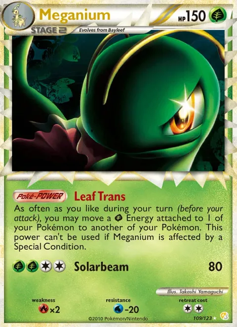 Meganium [Sleep Powder | Giant Bloom]