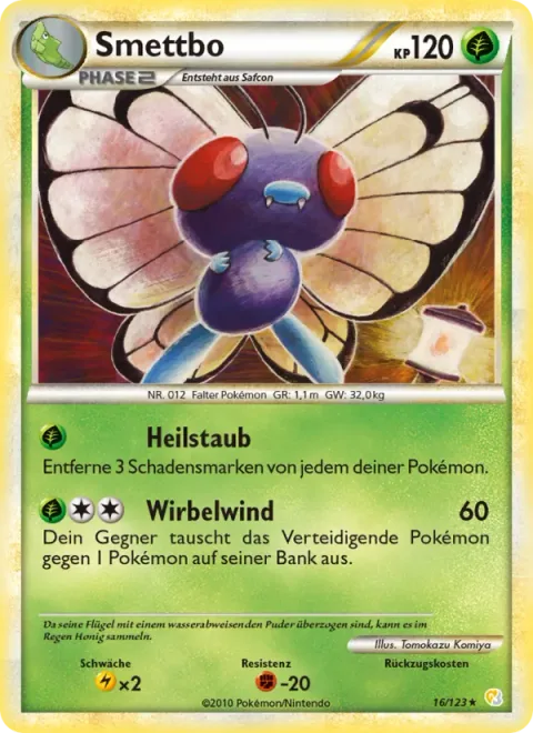 Butterfree [Cure Powder | Whirlwind]