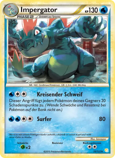 Feraligatr [Spinning Tail | Surf]