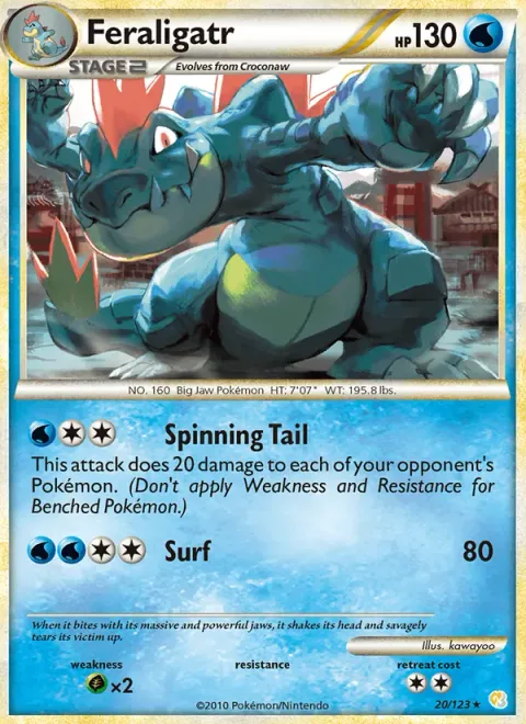 Feraligatr [Spinning Tail | Surf]