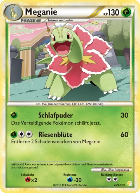 Meganium [Sleep Powder | Giant Bloom]