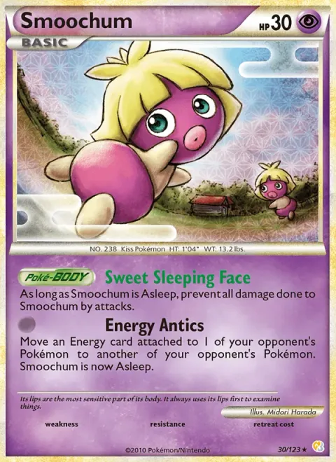 Smoochum [Sweet Sleeping Face | Energy Antics]