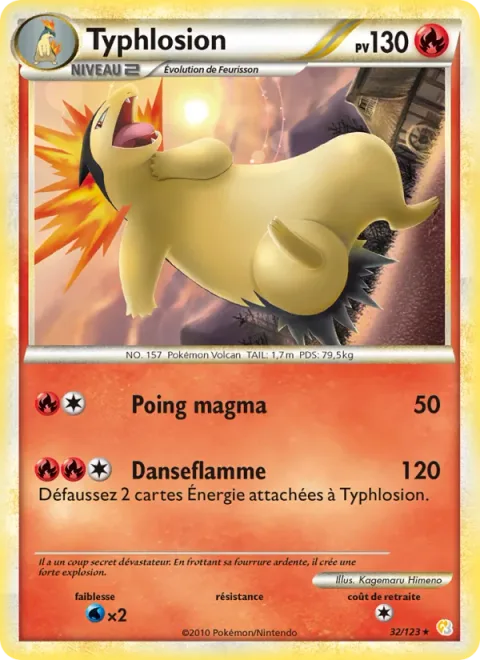 Typhlosion [Magma Punch | Fire Spin]