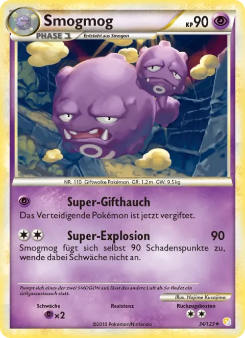 Weezing [Super Poison Breath | Super Explosion]